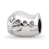 Sterling Silver Reflections Kids Airplane Bead